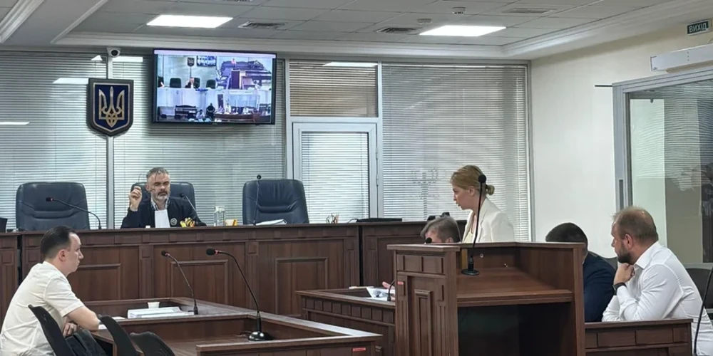 Ольга Стефанішина у залі Вищого антикорупційного суду