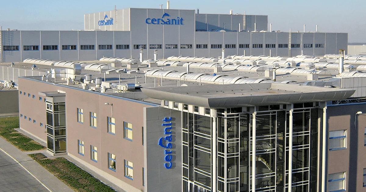 Керамічний завод Cersanit Invest у Звягелі Житомирської області