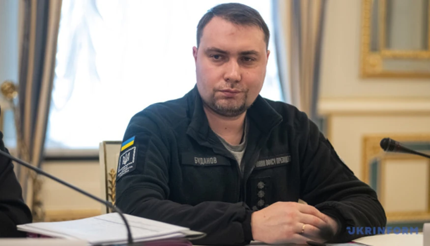 Кирило Буданов під час інтерв'ю Newsforce